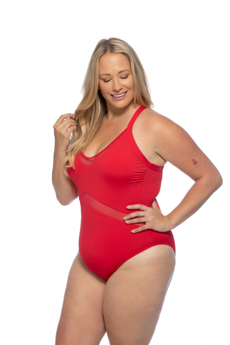 Rosa One Piece Swimsuit Plus Size