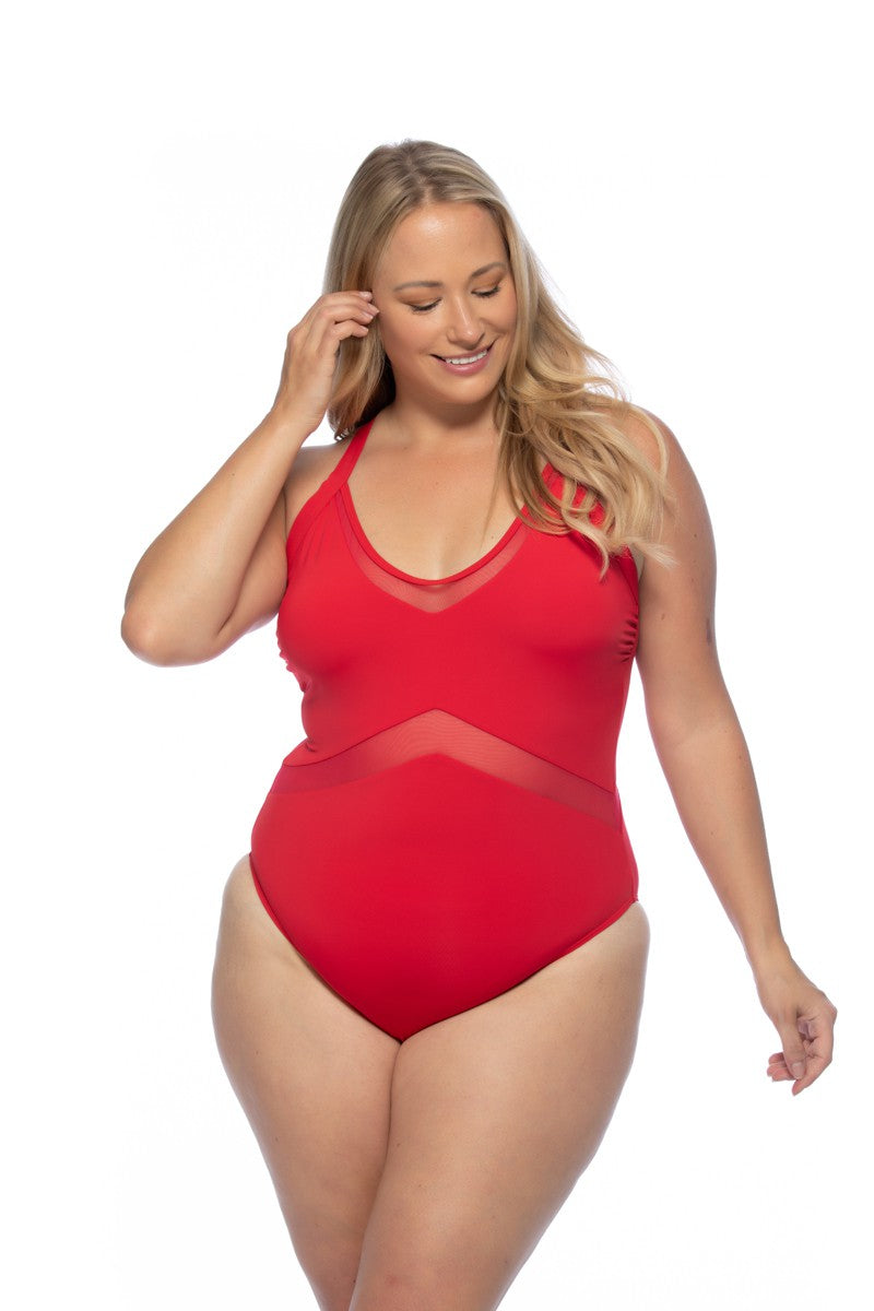 Rosa One Piece Swimsuit Plus Size